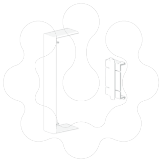 Imagem de 93 Tapa-juntas branco 50x130 U24X