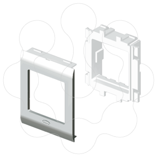 Imagem de 93 Adapt. 1 mec. Mosaic cor aluminio 80 U24X