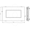 Imagem de 93 Adapt. 2 mec. Mosaic branco 80 U42X