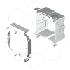 Imagem de 93 Adapt. e Caixa mec. universal 80 U42X