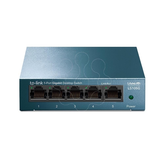 Imagem de Litewave Switch 5 Portas 10/100/1000Mbps Desktop Metal