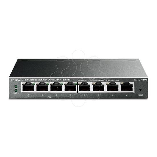 Imagem de 8-Port Gigabit Easy Smart Switch with 4-Port PoE+