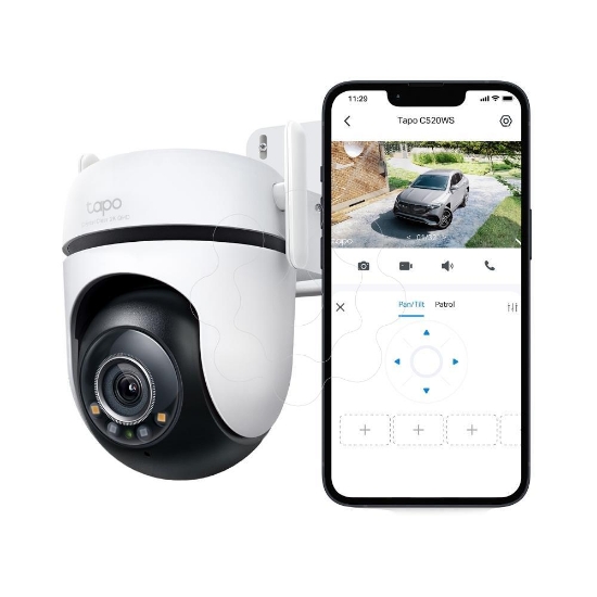 Imagem de Camara de Seguranca Wi-Fi Exterior 2K Pan/Tilt