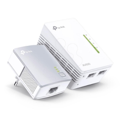 Mostrar detalhes para Powerline Wi-Fi Kit AV600 Imagem de Powerline Wi-Fi Kit AV600