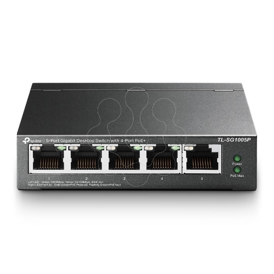 Imagem de 5-Port Gigabit Desktop Switch with 4-Port PoE+