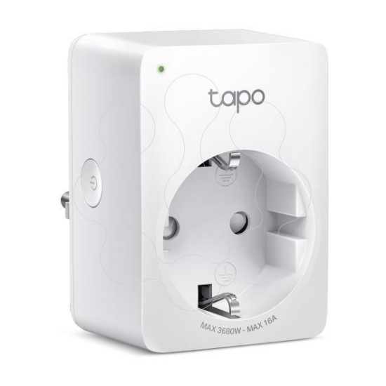Imagem de Mini Tomada Inteligente Wi-Fi com Monitorizacao Consumo de Energia