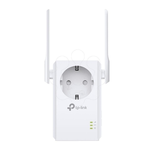 Imagem de 300Mbps Wi-Fi Range Extender com tomada de energia