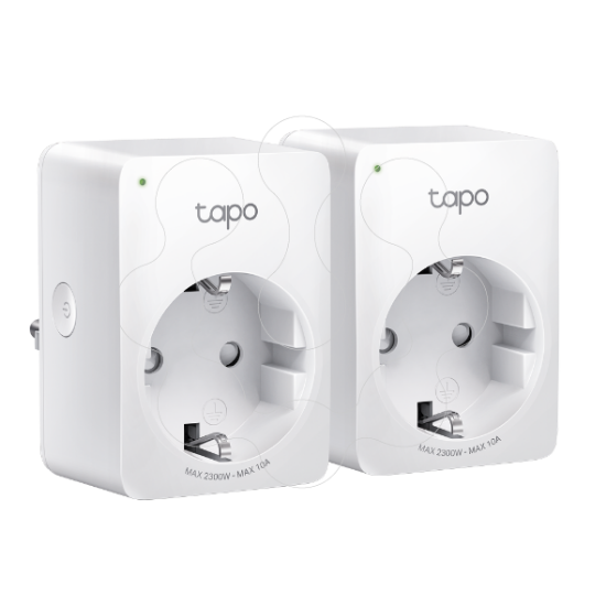 Imagem de Conjunto 2 Mini Tomadas Inteligentes Wi-Fi