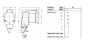 Imagem de Conector angular 1438 - 16A 230V IP44