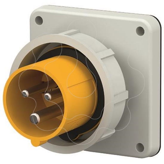Imagem de Ficha fixa de painel 16A 110V IP67