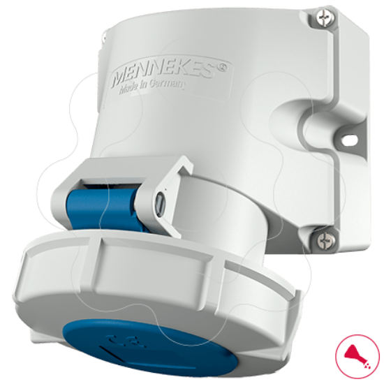 Imagem de Tomada de parede 32A 230V IP67