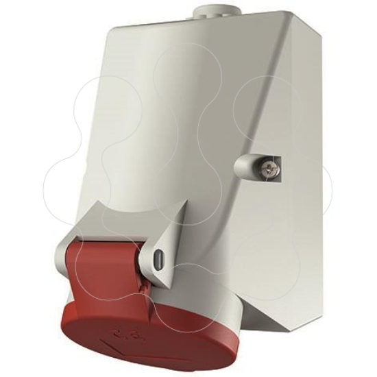 Imagem de Tomada de parede dupla 16A 400V IP44