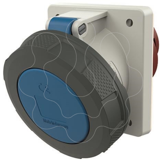 Imagem de Tomada de painel com X-Contact 63A 230V IP67