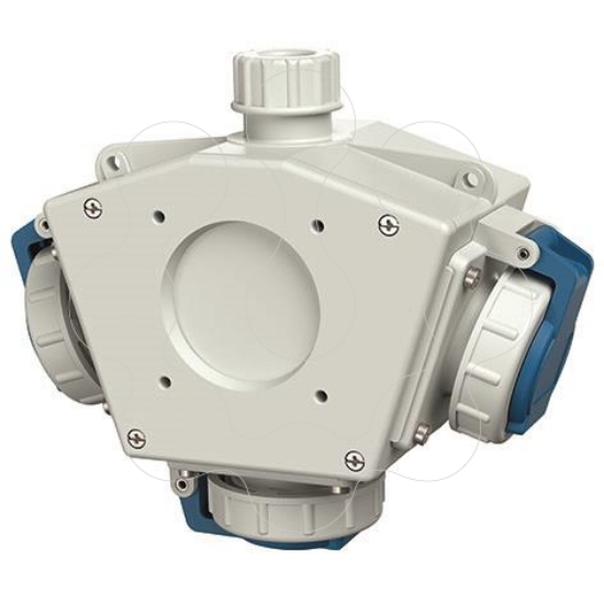 Imagem de Delta-box 3x Schuko IP68