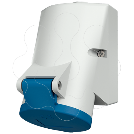 Imagem de Tomada de parede com TwinCONTACT 16A 230V IP44