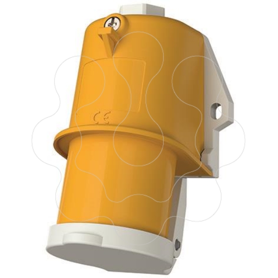 Imagem de Ficha fixa de parede 16A 110V IP44