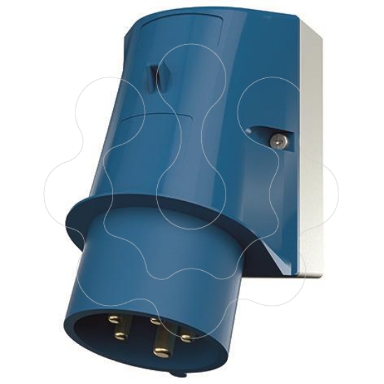 Imagem de Ficha fixa de parede 16A 230V IP44