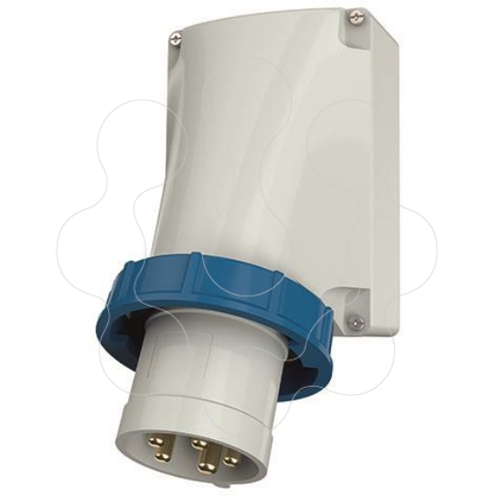 Imagem de Ficha fixa de parede 125A 230V IP67