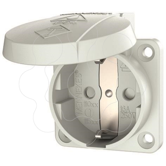 Imagem de Tomada de painel Schuko 16A 230V IP54