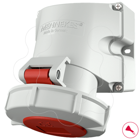 Imagem de Tomada de parede 32A 400V IP67
