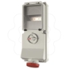 Imagem de Tomada de parede com X-CONTACT 63A 400V IP44