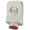 Imagem de Tomada de parede com X-CONTACT 63A 400V IP44