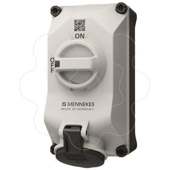 Imagem de Tomada de parede com X-CONTACT 16A 500V IP44
