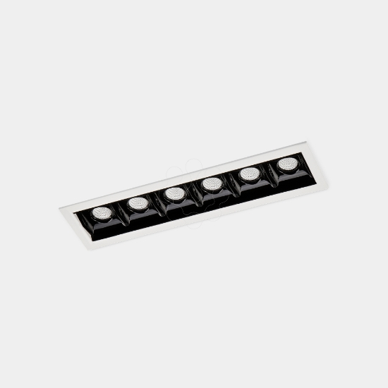 Imagem de Downlight Bento Standard 6 LEDS Trim 12.2 Branco quente - 2700K CRI 90 37.5º Branco Preto IP23 1276lm