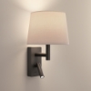 Imagem de Aplique Metrica Shade Reader LED E27 17.3 Branco quente - 2700K ON-OFF Preto 137lm
