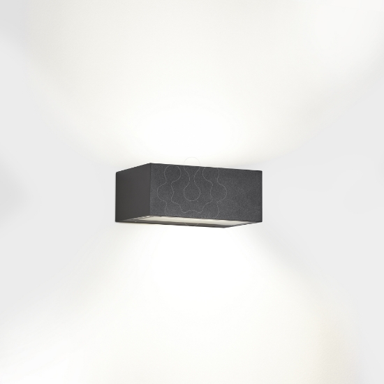 Imagem de Aplique IP65 Nemesis LED 90220mm LED 19.2 SW 2700 3200 4000K ON OFF Cinzento urbano 1816lm