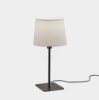 Imagem de Candeeiro de mesa Metrica Square E27 15 Preto 476lm