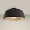 Imagem de Plafon Miso ø433mm E27 15 Preto 422lm