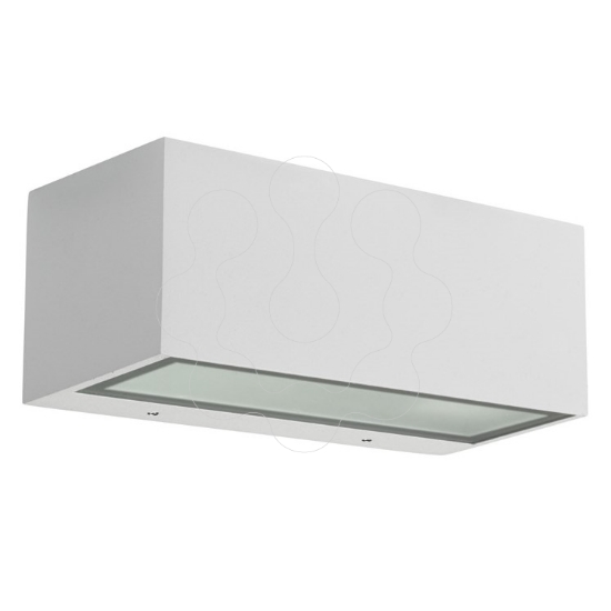 Imagem de Aplique IP54 Nemesis Alumínio 90220mm E27 15 Branco