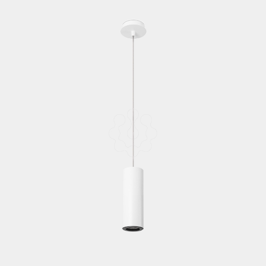 Imagem de Suspenso Pipe 170mm GU10 8 Branco