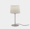 Imagem de Candeeiro de mesa Metrica E27 60 Níquel acetinado. Tela não incluída.