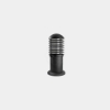 Imagem de Baliza IP44 Balizas Grid 300mm E27 15 Cinzento urbano 330lm