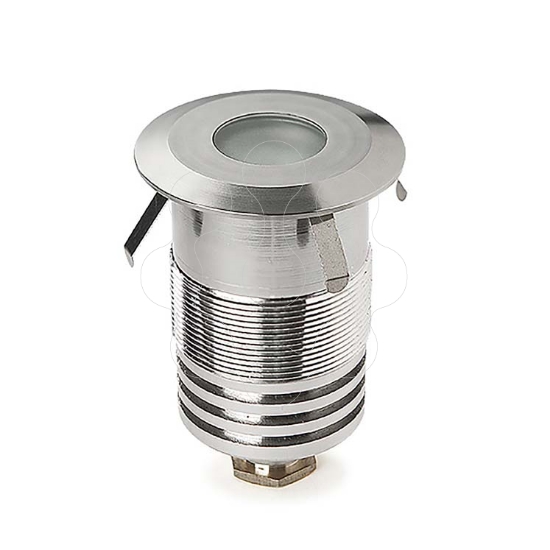 Imagem de Encastrável no solo IP65-IP67 Gea LED Signaling ø60mm LED 2.2 Branco neutro - 4000K ON-OFF Alumínio anodizado 52lm
