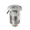 Imagem de Encastrável no solo IP65-IP67 Gea LED Signaling ø60mm LED 2.2 Branco neutro - 4000K ON-OFF Alumínio anodizado 52lm