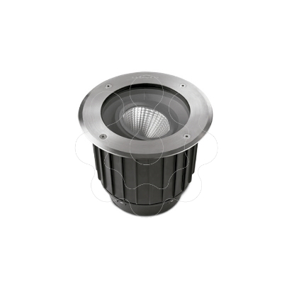 Mostrar detalhes para Encastrável no solo IP65-IP67 Gea Cob LED Alumínio ø125mm LED 10.5 Branco quente - 2700K ON-OFF Aço Inoxidável AISI 316 869lm Imagem de Encastrável no solo IP65-IP67 Gea Cob LED Alumínio ø125mm LED 10.5 Branco quente - 2700K ON-OFF Aço Inoxidável AISI 316 869lm