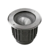 Imagem de Encastrável no solo IP65-IP67 Gea Cob LED Alumínio ø223mm LED 26.7 Branco quente - 3000K ON-OFF Aço Inoxidável AISI 316 2262lm