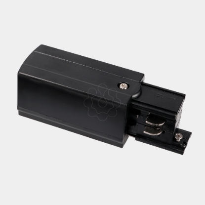 Mostrar detalhes para Conector direito preto sem aro Imagem de Conector direito preto sem aro