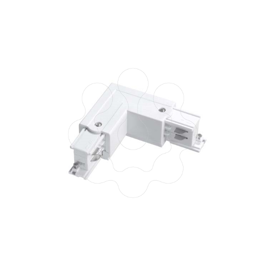 Imagem de Conector direito branco L sem aro