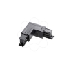 Imagem de Conector direito preto L sem aro