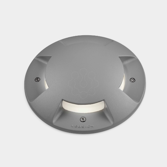 Imagem de Encastrável no solo IP66-IP67 Xena LED 5.7 Branco quente - 3000K ON-OFF Cinzento 70lm