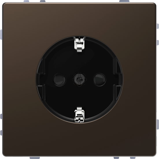 Imagem de D-Life - Tomada 2P+T com obturadores lig.rápida - 16A - Metal mocca