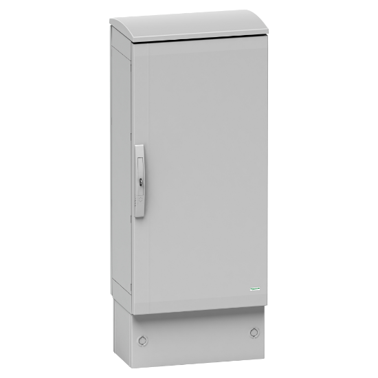 Imagem de Rodapé em poliéster para PLA(T)124 abertura frontal IP44-IK10 RAL7035