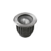 Imagem de Encastrável no solo IP65-IP67 Gea Cob LED Alumínio ø125mm LED 10.5 Branco quente - 2700K ON-OFF Aço Inoxidável AISI 316 869lm