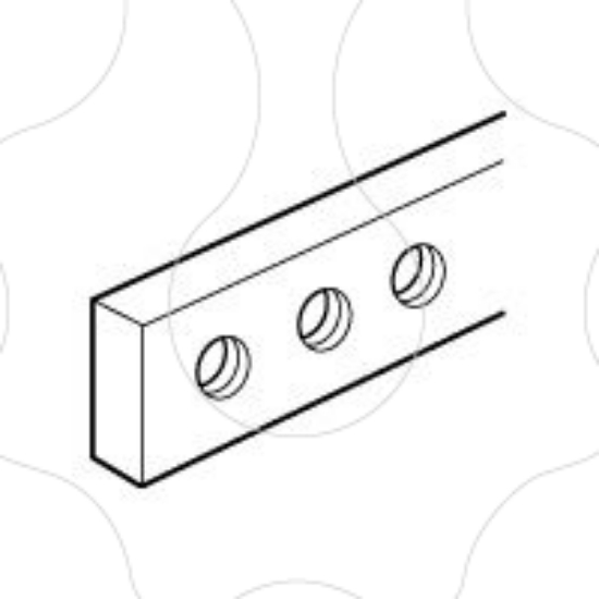 Imagem de BARRA PERFURADA 12X2
