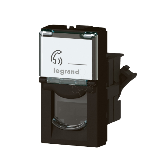 Imagem de MOSAIC RJ45 CAT.6 FTP 1MD PRET