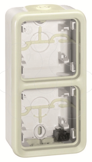 Imagem de PLEXO CAIXA DUPLA VERTIC. BRAN